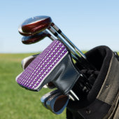 Paars patroon golfheadcover (Insitu)