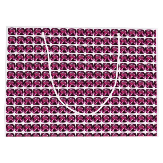 Paars patroon groot cadeauzakje (Achterkant)