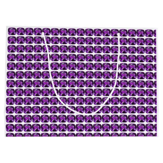 Paars patroon groot cadeauzakje (Achterkant)