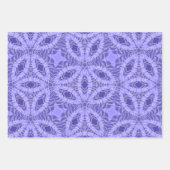 Paars patroon inpakpapier vel (Voorkant 2)