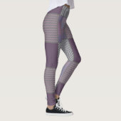 Paars patroon leggings (Rechts)