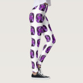 Paars patroon leggings (Rechts)