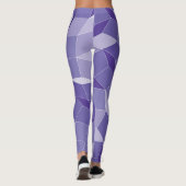 Paars patroon leggings (Achterkant)