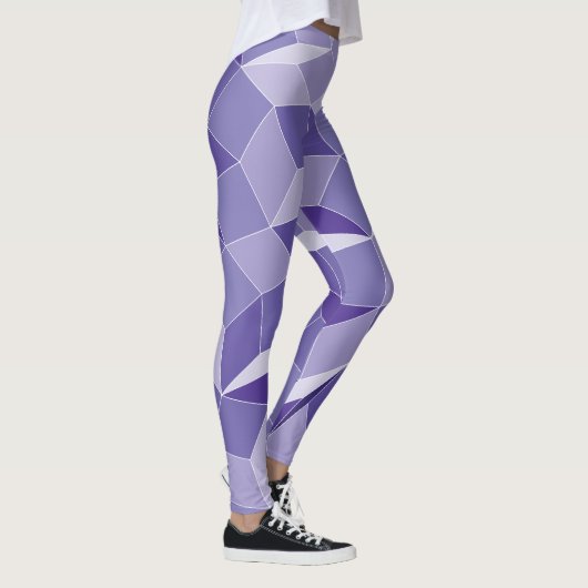 Paars patroon leggings (Rechts)