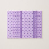 paars patroon legpuzzel (Horizontaal)