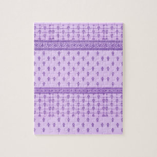 paars patroon legpuzzel