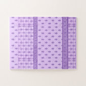 paars patroon legpuzzel (Horizontaal)