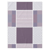 Paars patroon tafelkleed (Voorkant)