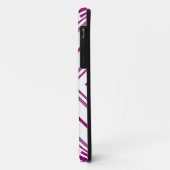 Paars patroonontwerp Case-Mate iPhone case (Achterkant/links)