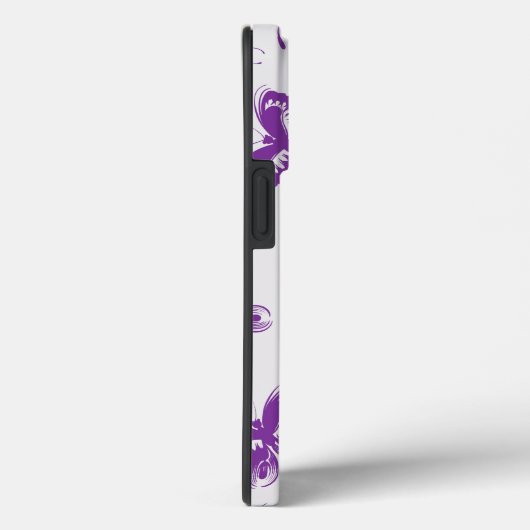 Paars patroonpatroon Case-Mate iPhone case (Achterkant / Rechts)