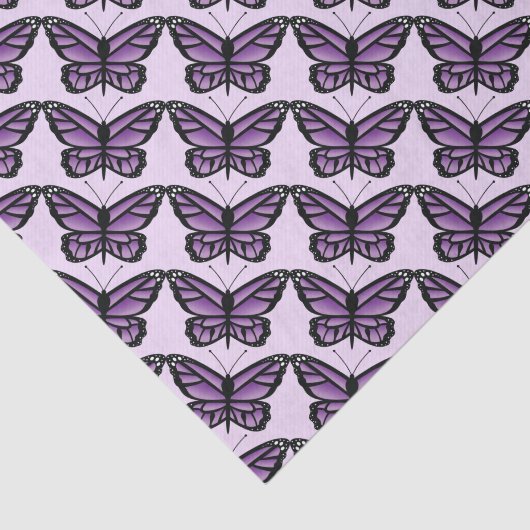 Paars patroonpatroon tissuepapier (Detail)