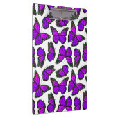 Paars patroonpatroonmonarch klembord (Rechts)