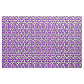 Paars patroonpatroonmonarch stof (Yard (91,4 cm))