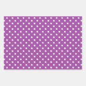 Paars Pattered Inpakpapier Vel (Voorkant 3)