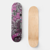 Paars PCB-printplaatontwerp voor IT-professionals Persoonlijk Skateboard (Voorkant)