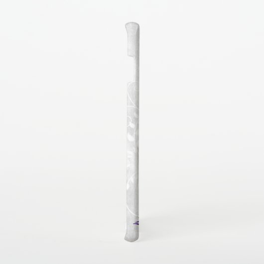 Paars Peacock - Gepersonaliseerd Samsung Galaxy Ho Samsung Galaxy Hoesje (Rechterkant)