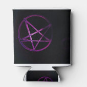 paars pentagram blikjeskoeler (Achterkant)