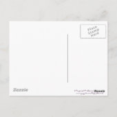  Paars Peony Briefkaart (Achterkant)