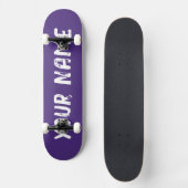 Paars Persoonlijk Skateboard (Voorkant)