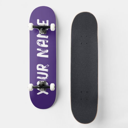 Paars Persoonlijk Skateboard (Voorkant)