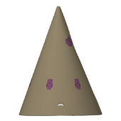 Paars Pet van de Owl Party Feesthoedjes (Rechts)