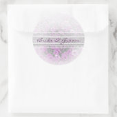 Paars Petunia Elegant Stickers (Tas)