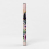 Paars Petunia Floral Waterverf om je te personalis Case-Mate iPhone Case (Achterkant/rechts)