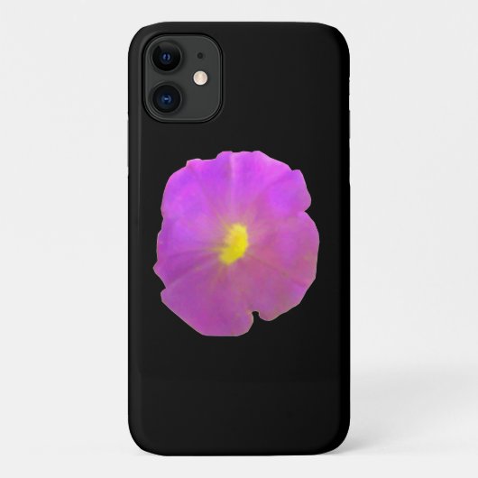 Paars Petunia iPhone 3 Case (Achterkant)