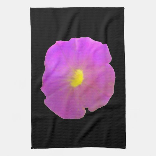 Paars Petunia Kitchen Towel Theedoek (Verticaal)