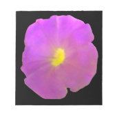 Paars Petunia-laptopblok Notitieblok (Voorkant)