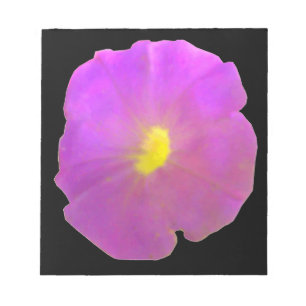 Paars Petunia-laptopblok Notitieblok