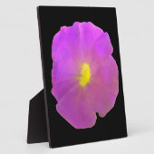 Paars Petunia Plaque Fotoplaat (Zijkant)