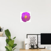 Paars Petunia Poster (Thuiskantoor)