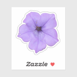 Paars Petunia Sticker