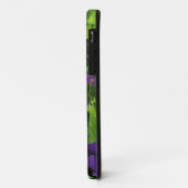 Paars Petunias iPhone 5 hoesje (Achterkant/links)