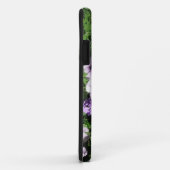 Paars Petunias iPhone 5 hoesje (Achterkant/rechts)