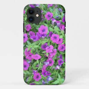 Paars Petunias iPhone 5 Hoesje