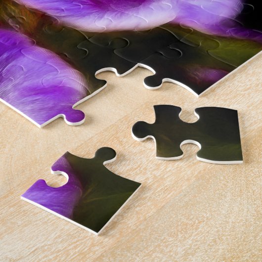 Paars Petunias Legpuzzel (Zijkant)