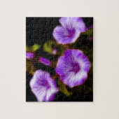 Paars Petunias Legpuzzel (Verticaal)