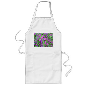 Paars Petunias Schort
