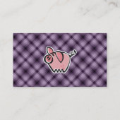 Paars Pig Visitekaartje (Achterkant)