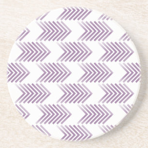 Paars pijlpatroon zandsteen onderzetter