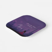 Paars Pink Paris Fireworks Quinceañera Papieren Bordje (Gebogen)