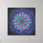 Paars Pinrad Canvas Afdruk (Voorkant)