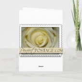 Paars pit voor 70ste verjaardag kaart (Achterkant)