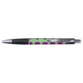 Paars Pixel Heart Pattern Pen (Achterkant)