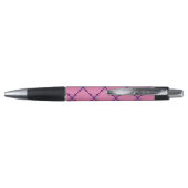 Paars Pixelated Pattern Pen (Achterkant)