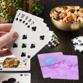 Paars Planet Pokerkaarten (Insitu)