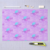 Paars Planet Tissuepapier (Craft)