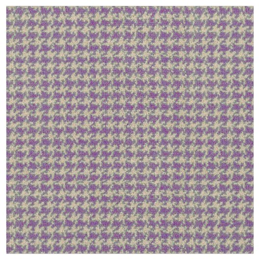 Paars, Plum paars, houndstooth Stof (Close Up)